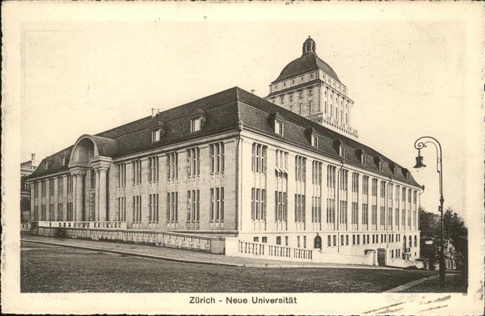 11181436 Zuerich Neue Universitaet Zuerich