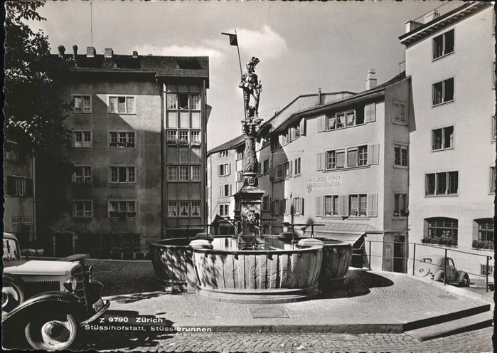 11181613 Zuerich Stuessihofstatt, Stuessibrunnen Zuerich