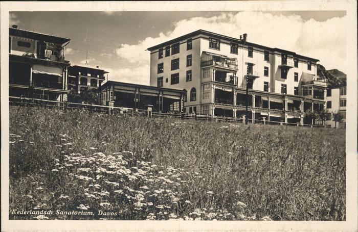 11181729 Davos GR Nederlandsch Sanatorium Davos Platz