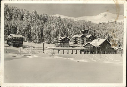 11181825 Arosa GR Bahnhof, Winter Arosa