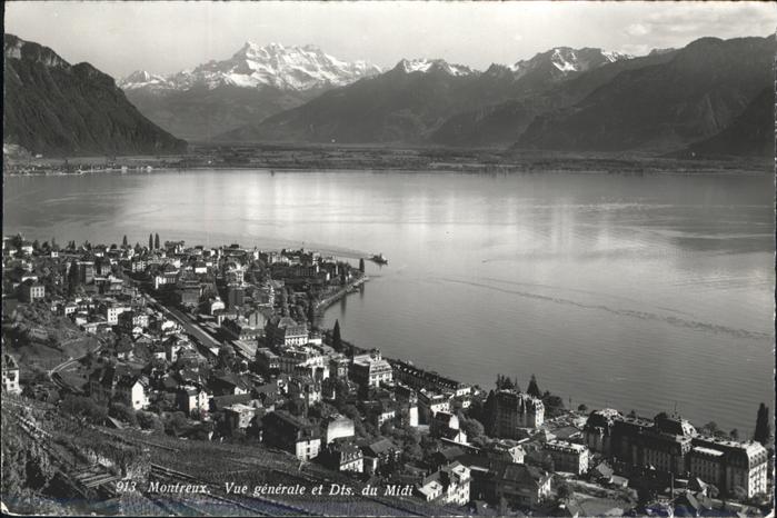 11192726 Montreux VD Dent du Midi Schiff