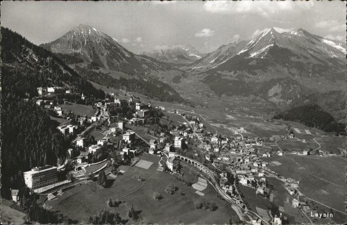 11193258 Leysin Fliegeraufnahme