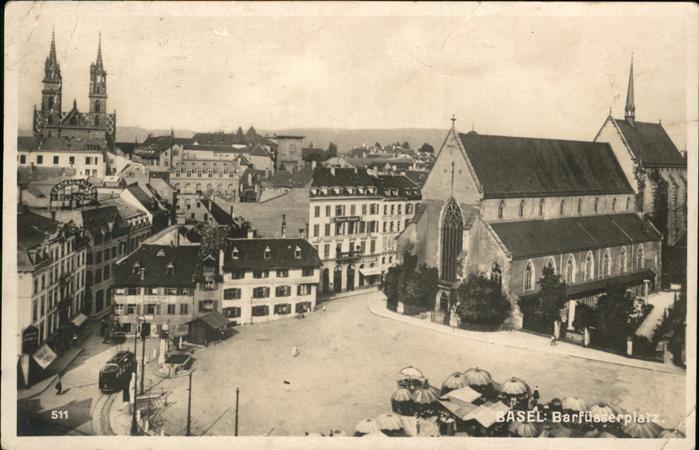 11194047 Basel BS Barfuesserplatz Strassenbahn