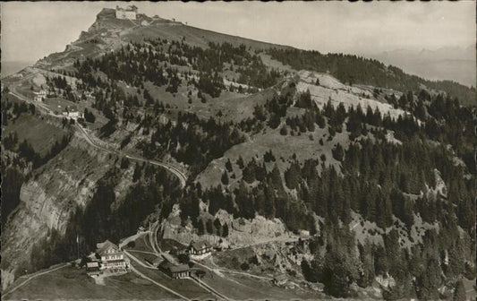 11194049 Rigi-Staffel Fliegeraufnahme Hotel Edelweiss