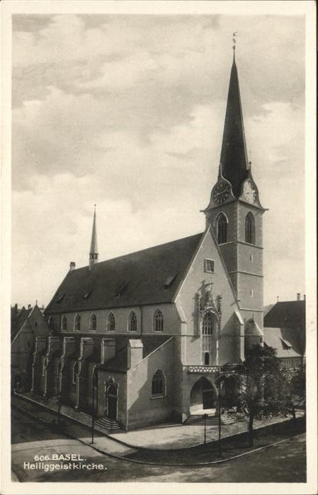 11194057 Basel BS Heiliggeist Kirche