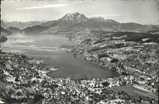 11195585 Kuessnacht Fliegeraufnahme Rigi