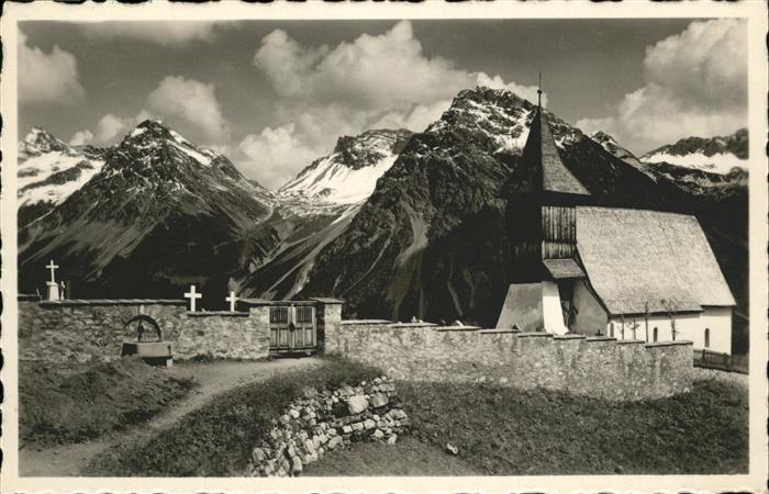 11195633 Arosa GR Bergkirchli Furkagruppe