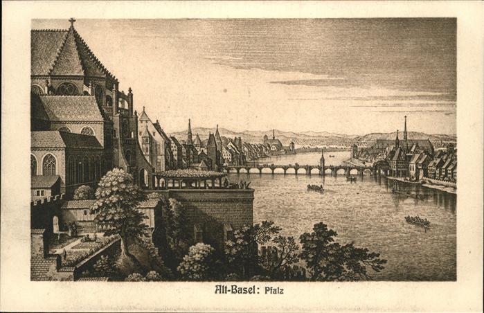 11195653 Basel BS Bruecke Schiff