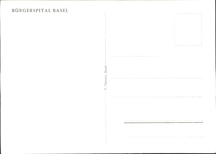 11195830 Basel BS Buergerspital