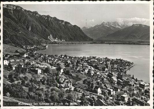 11195848 Montreux VD Lac LEman Dents du Midi