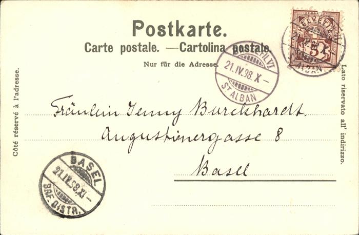 11195991 Basel BS Kuenstler F Voellmy