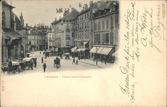 11191268 Lausanne VD place Saint Francois Kutsche