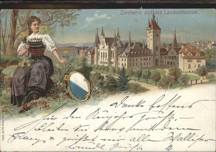 11191464 Zuerich Zuericherin Landesmuseum