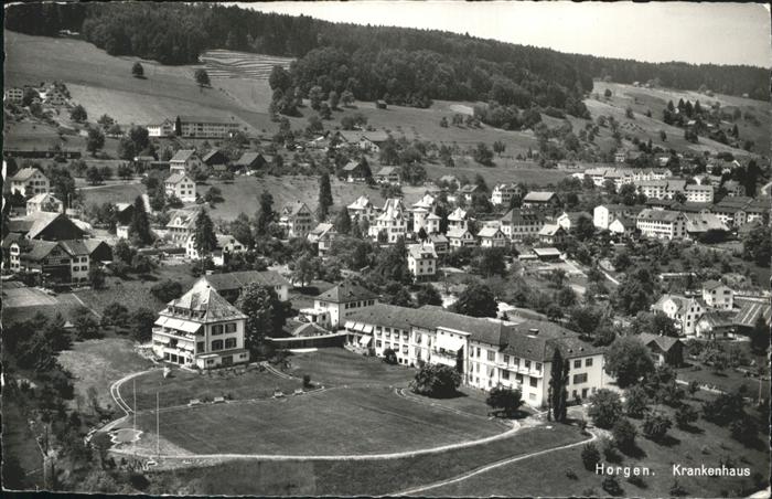 11191565 Horgen ZH Fliegeraufnahme Krankenhaus