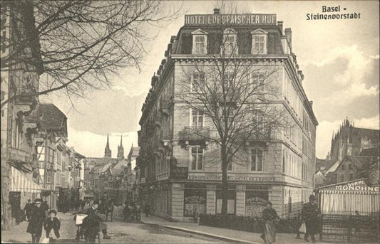 11191657 Basel BS Steinenvorstadt Hotel Europaeischerhof Kutsche