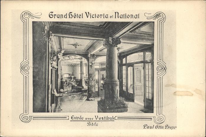 11191706 Basel BS Grand Hotel Victoria National