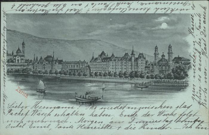 11191834 Zuerich Schiff