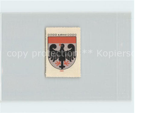 11667104 Aarau AG Briefmarke Wappen Kaffee Hag