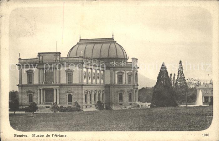 11709055 Genève GE Musée de l'Ariana Genève