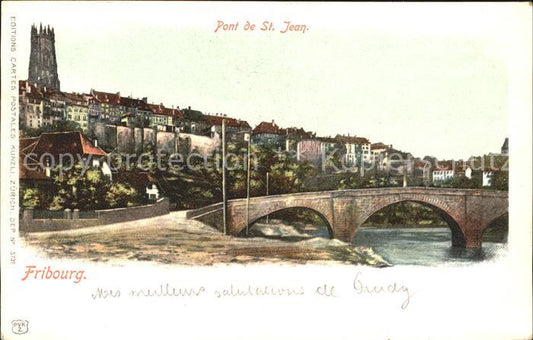 11863668 Fribourg FR Pont de St. Jean