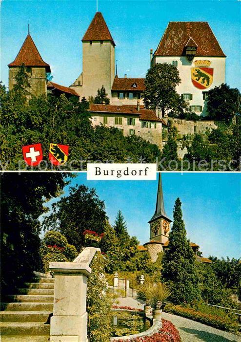 12675651 Burgdorf Bern Schloss Protestantische Kirche