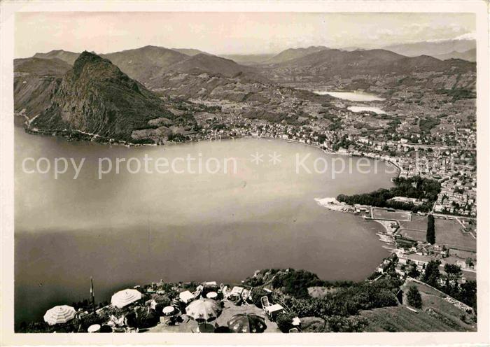 72768864 Lago di Lugano TI Visto dal Monte Bre Kulm