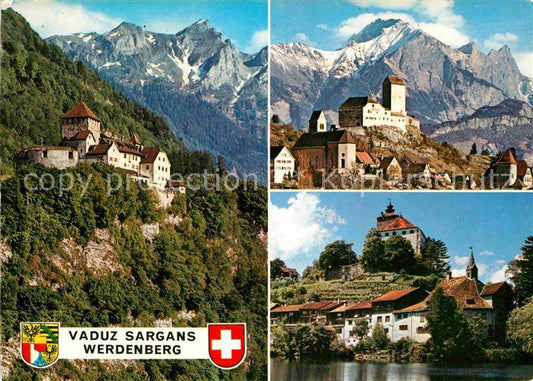 72801995 Vaduz Sargans Werdenberg Schloss Alpen