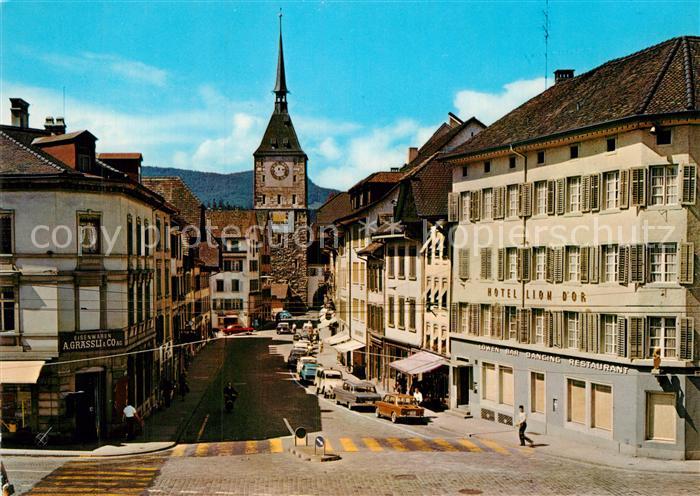 12949526 Aarau AG Stadtturm Hotel Lion Dor