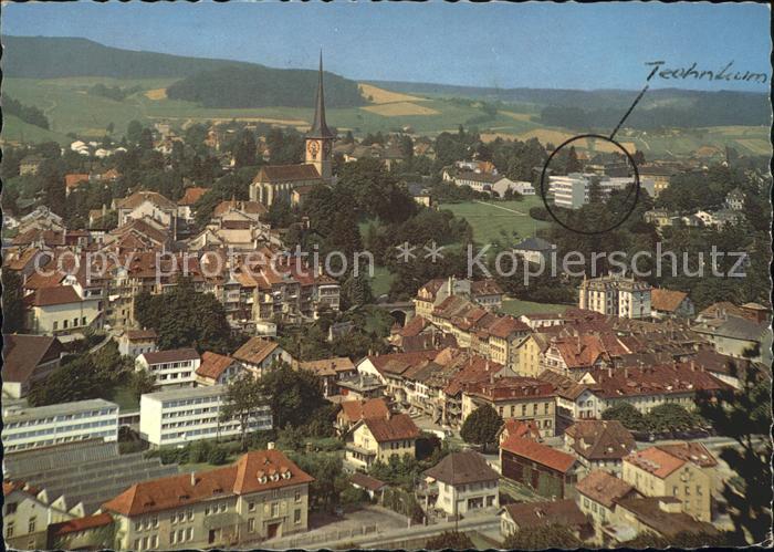 11935232 Burgdorf Bern Ortsansicht mit Technikum