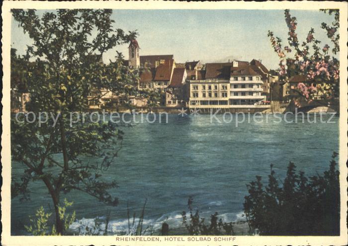 11958851 Rheinfelden AG Hotel Solbad Schiff