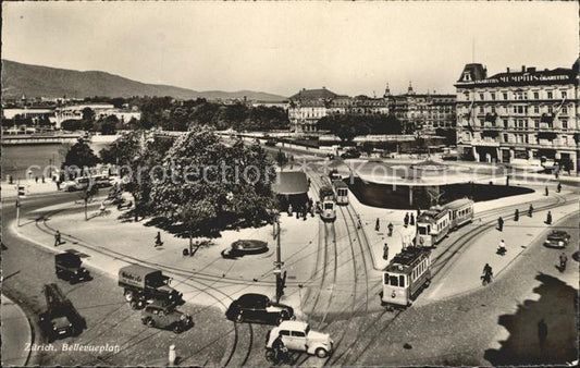 11982411 Zurich Tramway Bellevueplatz Zurich