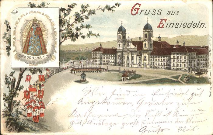 72139238 Einsiedeln SZ Kloster Gnaden-Mutter