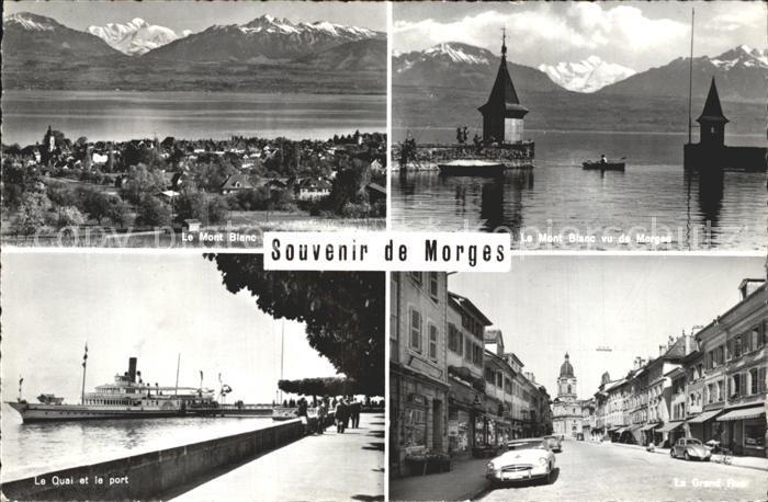 12277513 Morges Mont Blanc Quai Port