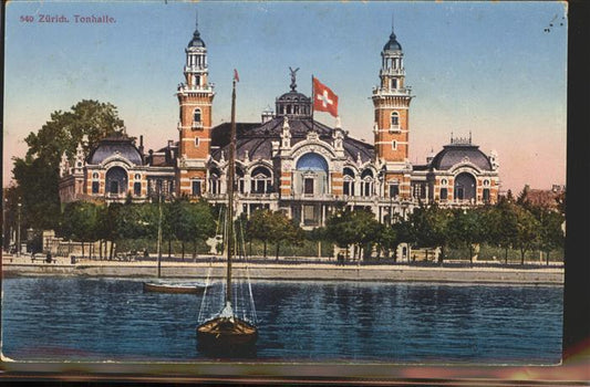 11294559 Zuerich Tonhalle Segelboote