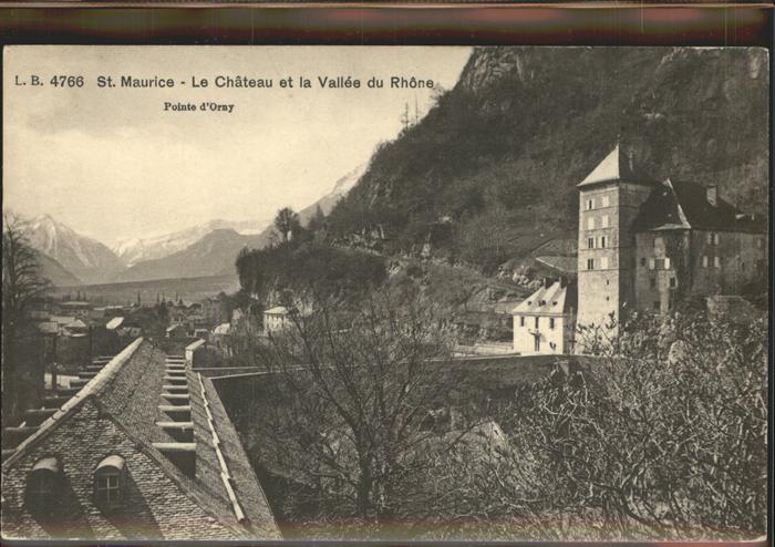 11303312 St Moritz GR Le Chateau et la Vallee du Rhone