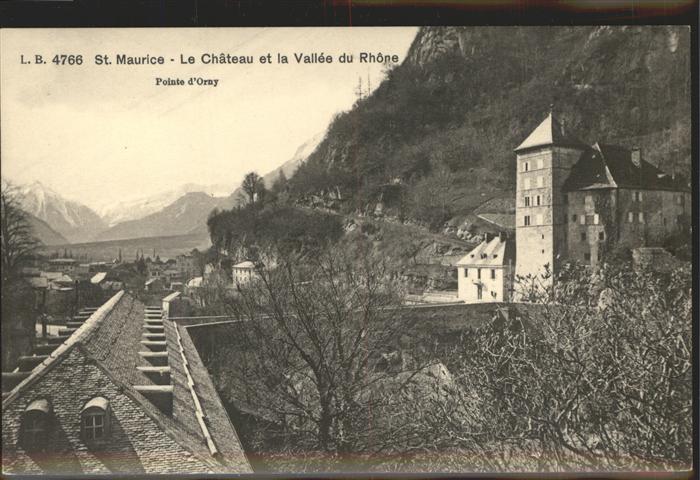 11303316 St Moritz GR Le Chateau et la Vallee du Rhone