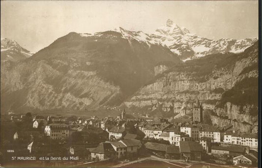 11303317 St Moritz GR Saint-Maurice et la Dent du Midi Saint-Moritz