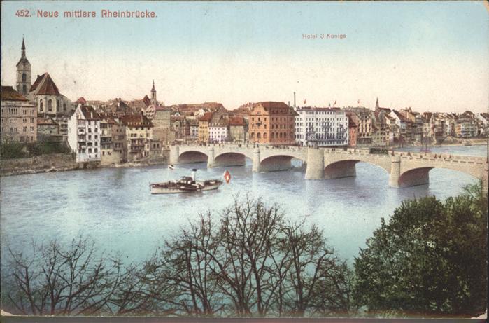 11298622 Basel BS Neue Mittlere Rheinbruecke