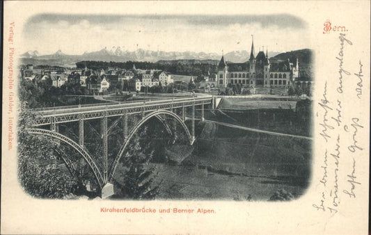 11298663 Bern BE Kirchenfeldbruecke Berner Alpen