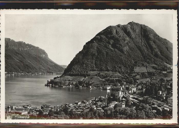 71308441 Lago di Lugano TI col Monte S. Salvatore