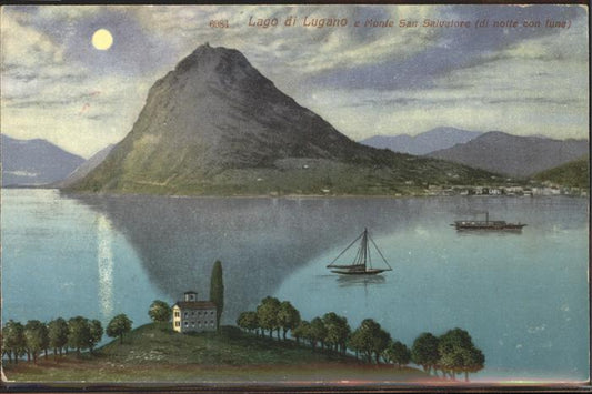 71308460 Lago di Lugano TI Monte San Salvatore