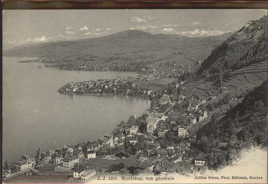 11305037 Montreux VD Vue generale Lac Leman