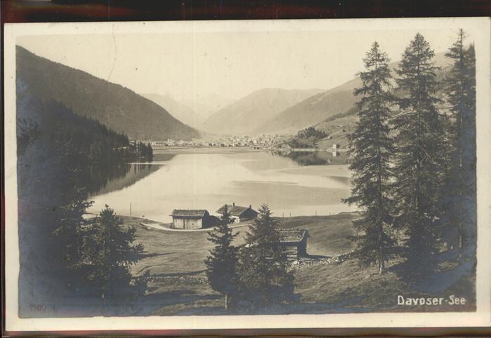 11305074 Davos GR Davosersee Graubuenden