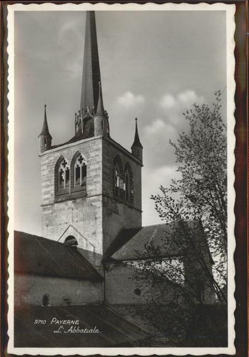 11305096 Payerne L Abbatiale Kirche Feldpost