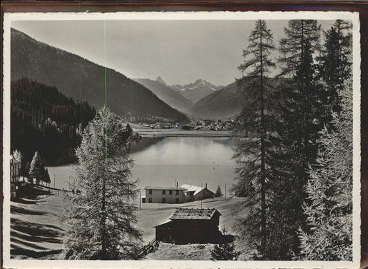 11305116 Davos GR Davosersee Tinzenhorn Graubuenden