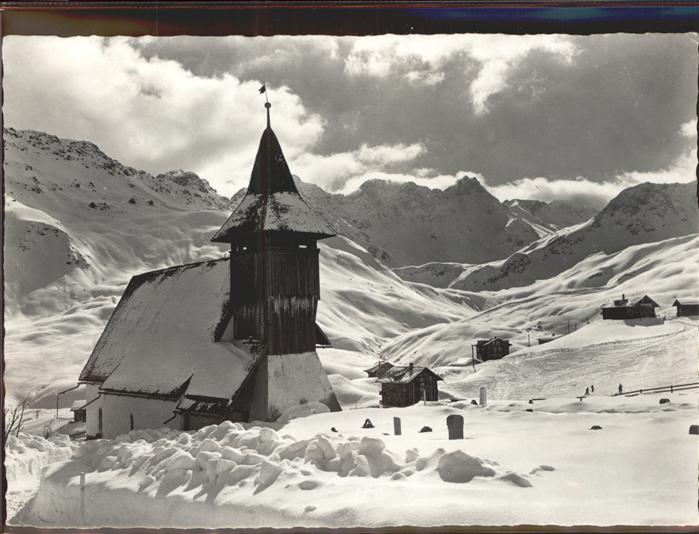 11305120 Arosa GR Bergkirchli