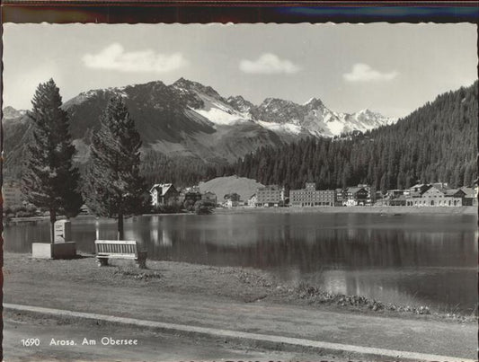 11305121 Arosa GR Am Obersee Feldpost