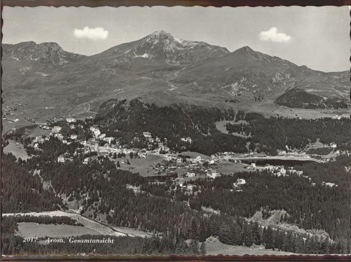 11305123 Arosa GR Gesamtansicht Panorama