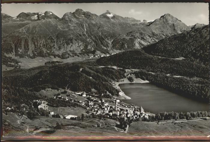 11309665 St Moritz GR mit Piz Languard