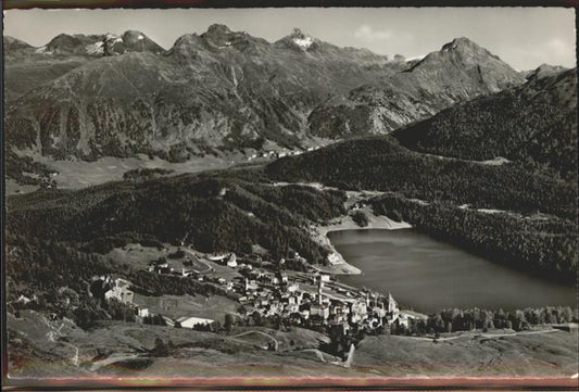 11309665 St Moritz GR mit Piz Languard